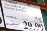 High Sierra Elite Pro Business Backpack Costco Sale Price