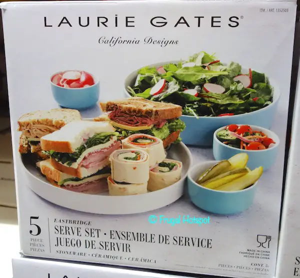 Laurie Gates Eastbridge 5-Pc Serve Set Costco