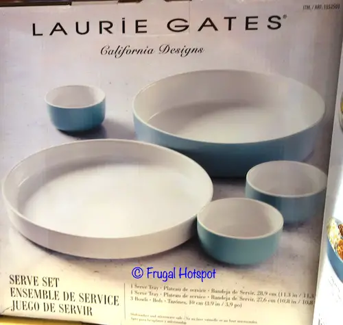 Laurie Gates Eastbridge 5-Pc Serve Set Costco