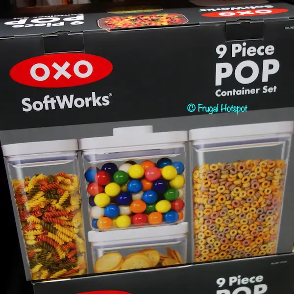 OXO SoftWorks POP Container Set 9-Piece Costco