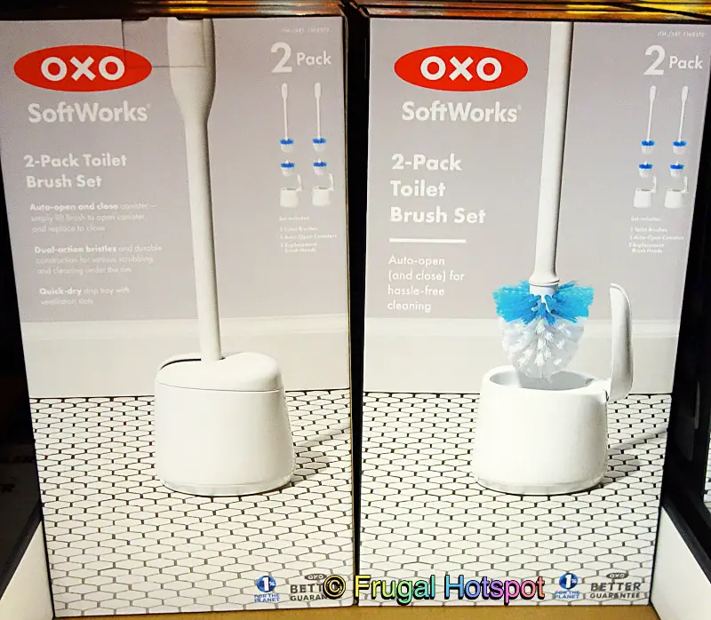 OXO Toilet Brush and Canister Set (2 Pack) 