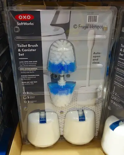 OXO Toilet Brush and Canister Set Costco