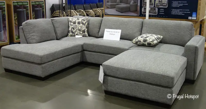 Synergy Home Maycen Fabric Sectional Costco Display