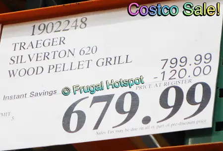 Traeger Silverton 620 Wood Pellet Grill | Costco Sale Price 2