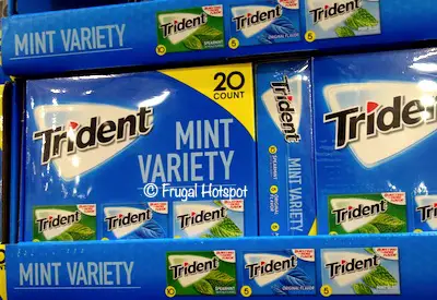 Trident Mint Gum Costco