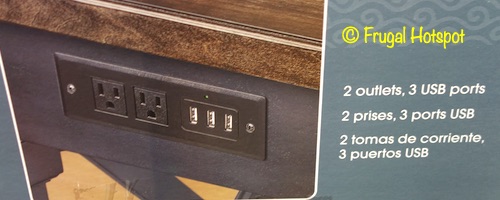 Bayside Furnishings Ashcroft 60 Writing Desk Costco Bayside Furnishings Ashcroft 60 Writing Desk Costco