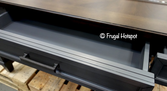 Bayside Furnishings Ashcroft 60 Writing Desk Costco Display Bayside Furnishings Ashcroft 60 Writing Desk Costco Display