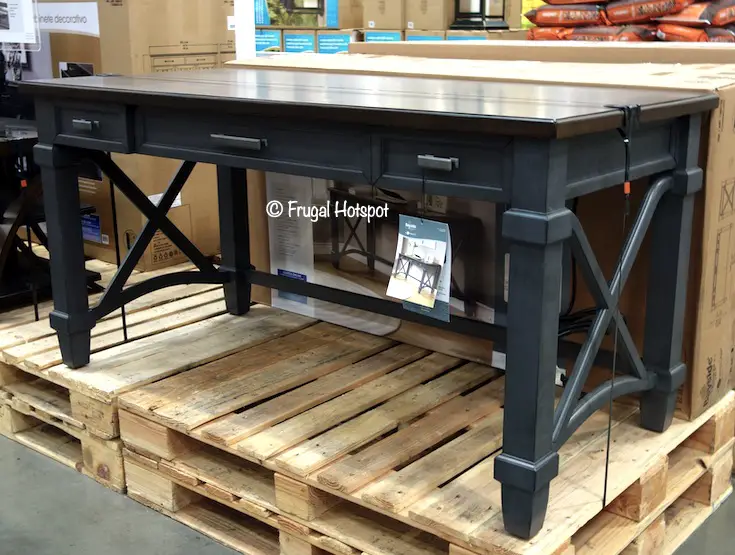 Bayside Furnishings Ashcroft 60 Writing Desk Costco Display Bayside Furnishings Ashcroft 60 Writing Desk Costco Display