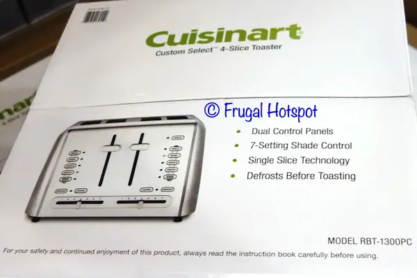 Cuisinart Select 4-Slice Toaster Costco