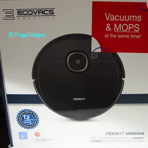 ECOVACS DEEBOT OZMO 920 Vacuum and Mopping Robot Costco