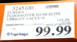 Eureka FloorRover Elite Vacuum Costco Sale Price
