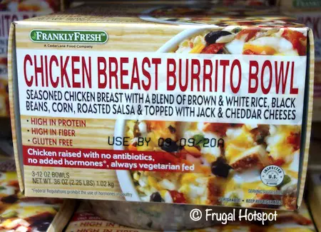 Frankly Fresh Chicken Burrito Bowl Costco