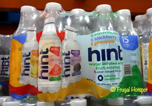 Hint Water Infused with Fruit Essence (Watermelon, Blackberry, Pineapple) Costco