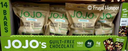 JoJo's Guilt-Free Chocolate Bars Costco JoJo's Guilt-Free Chocolate Bars Costco