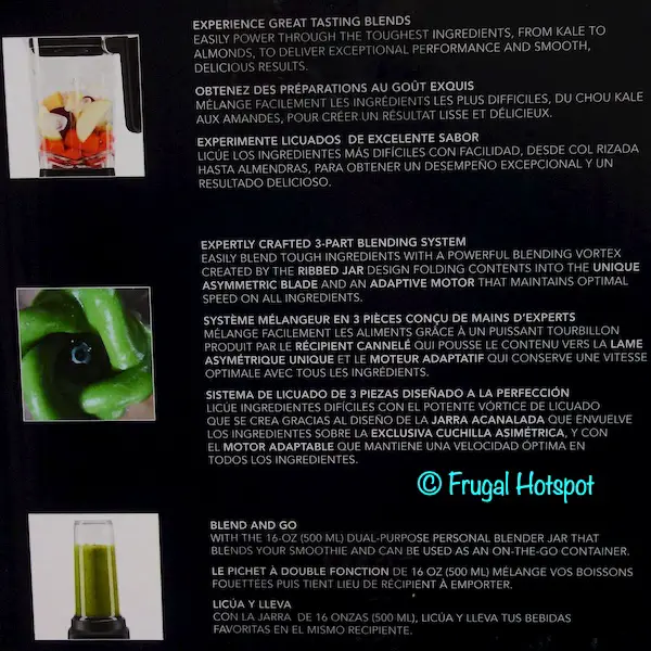 KitchenAid K400 Blender Description Costco