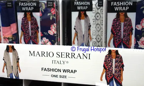 Mario Serrani Ladies' Fashion Wrap Costco