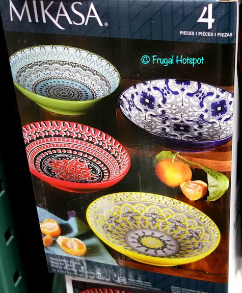 Mikasa Marrakesh 9 Stoneware Bowl 4-Piece Costco 1338520