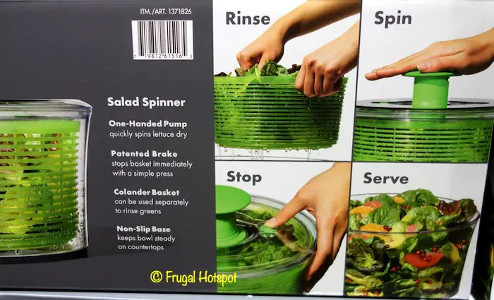 OXO Softworks Salad Spinner Costco
