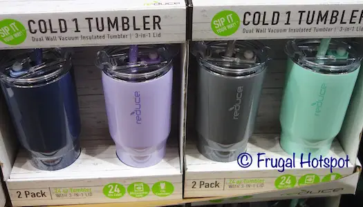 Reduce Cold 1 Tumbler Dual Wall Vacuum Insulated 2-pk Costco