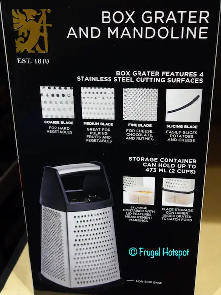 Sabatier Box Grater Costco Sabatier Box Grater Costco