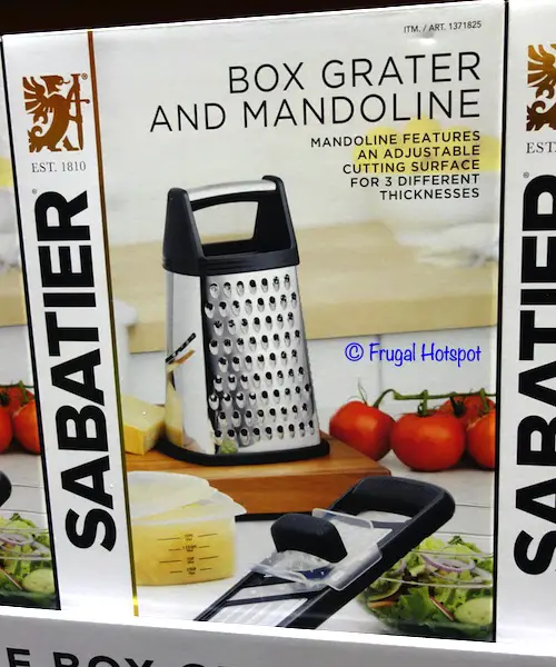 Sabatier Box Grater + Mandoline Costco