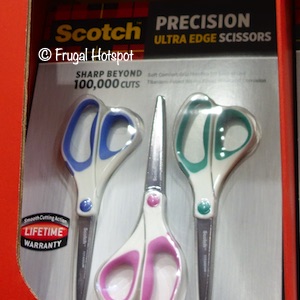 Scotch 8 Scissor 3-pk Costco