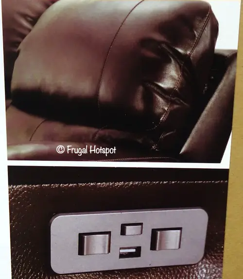 Simon Li Aleena Leather Power Reclining Loveseat Costco Simon Li Aleena Leather Power Reclining Loveseat Costco