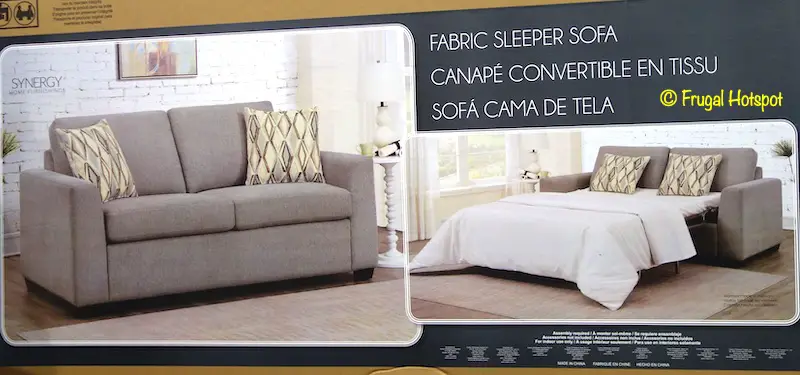 Synergy Fabric Sleeper Sofa Costco