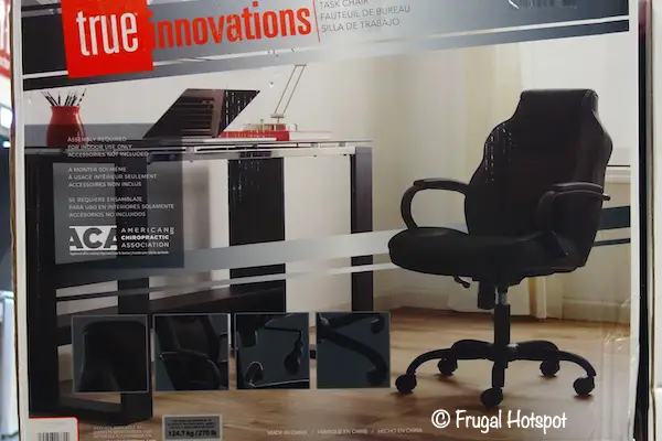 True Innovations Task Chair Black Costco