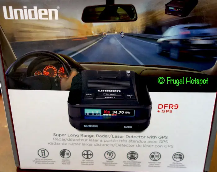 Uniden DFR9 Super Long Range Laser Radar Detector Costco