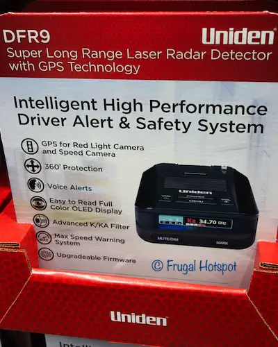 Uniden DFR9 Super Long Range Laser Radar Detector Costco