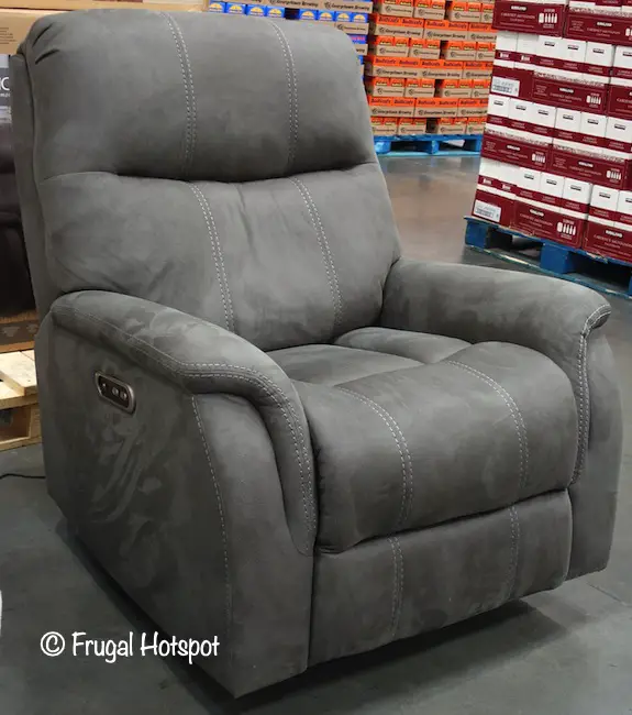 Barcalounger Gray Fabric Power Recliner Costco Display Barcalounger Gray Fabric Power Recliner Costco Display