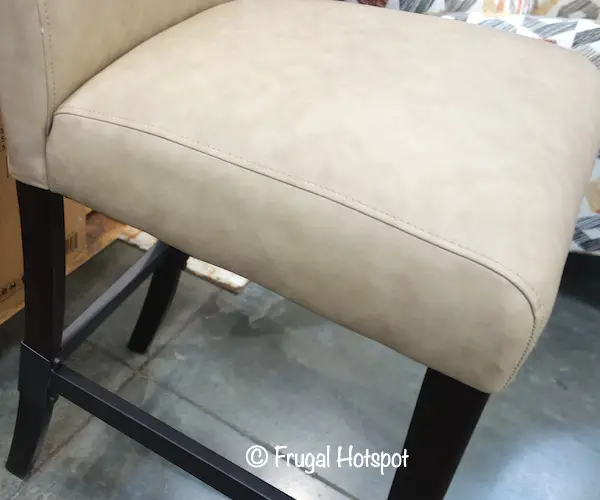 Bayside Furnishings Parson 2-in-1 Bar Stool Chair | Costco Display
