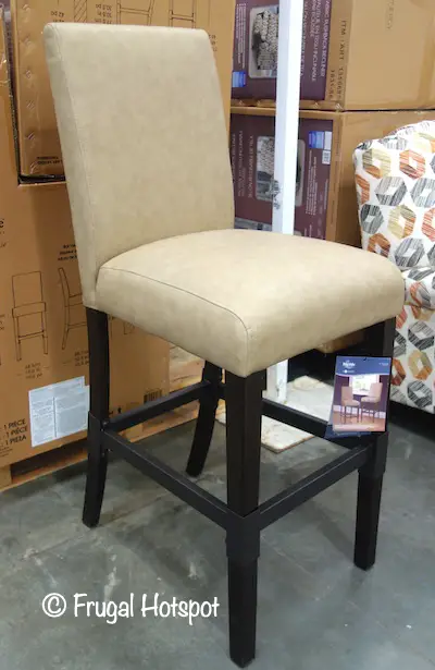 Bayside Furnishings Parson 2-in-1 Bar Stool | Costco Display