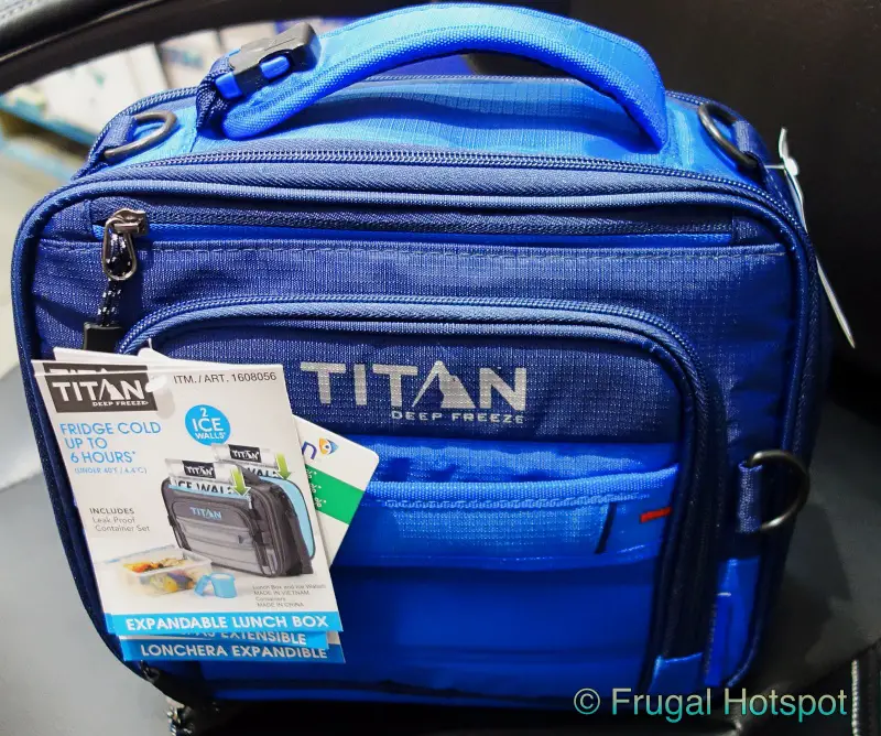 Blue Titan Deep Freeze Expandable Lunch Box | Costco