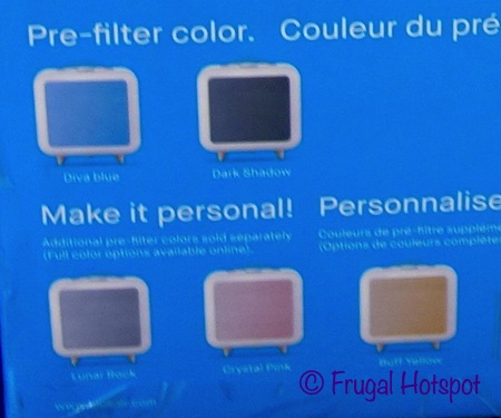 Blueair Blue Pure Fan Filter Colors Costco