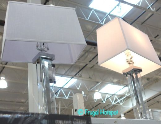 Bridgeport Designs Crystal Panel Table Lamp Costco Display
