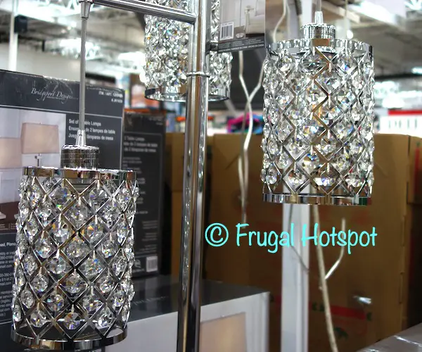 Costco Floor Lamp 3 Lights Off 65, Bridgeport Designs Crystal Floor Lamp Costco