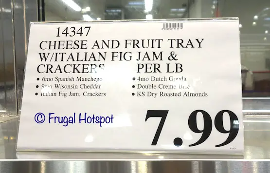 Costco Cheese and Fruit Tray (Kirkland Signature) Price