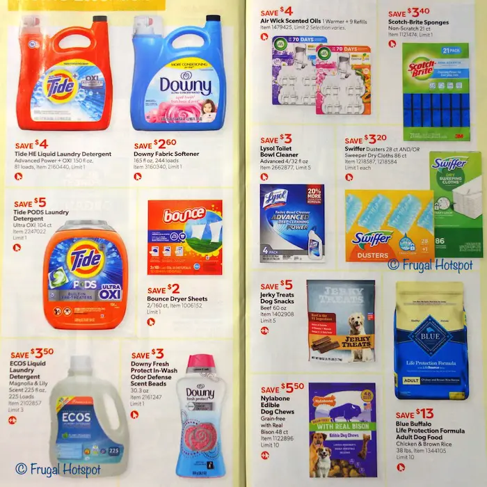 Costco Coupon Book AUGUST 2020 Page 16, Page 17