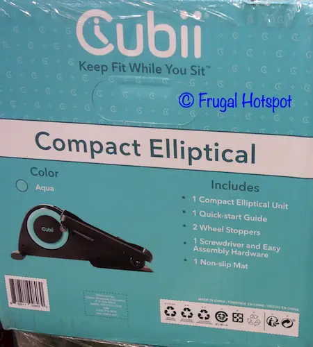 Cubii Jr. Seated Elliptical Info Costco