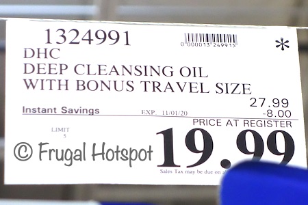 DHC Deep Cleansing Oil | Costco Sale Price DHC Deep Cleansing Oil | Costco Sale Price