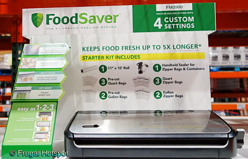 FoodSaver FM2900 Vacuum Sealer | Costco Display