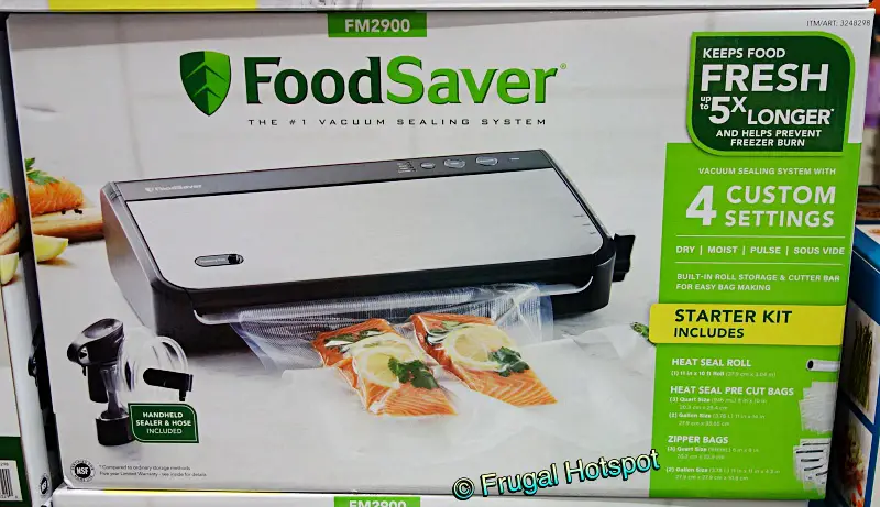 FoodSaver FM2900 Vacuum Sealer | Costco