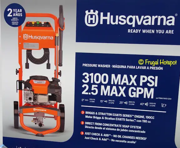 Husqvarna Gas Pressure Washer Costco Husqvarna Gas Pressure Washer Costco