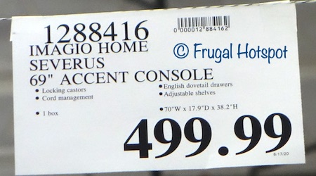 Imagio Home Severus 69 Accent Console Costco price