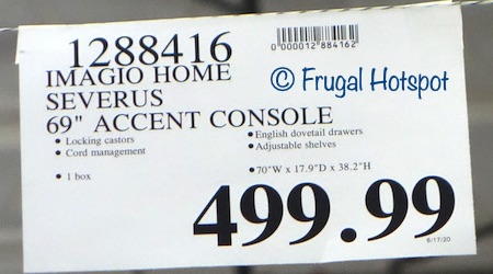 Imagio Home Severus 69 Accent Console Costco price Imagio Home Severus 69 Accent Console Costco price