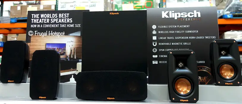Klipsch Reference Theater Pack Sound System Costco Display Klipsch Reference Theater Pack Sound System Costco Display