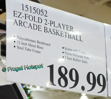 MD Sports EZ Fold Arcade Basketball | Costco Price