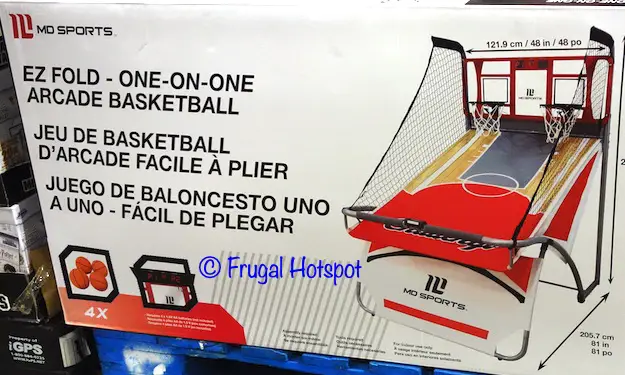 MD Sports EZ Fold Arcade Basketball Game | Costco